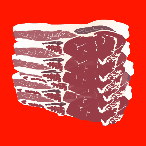 Christmas organic back bacon