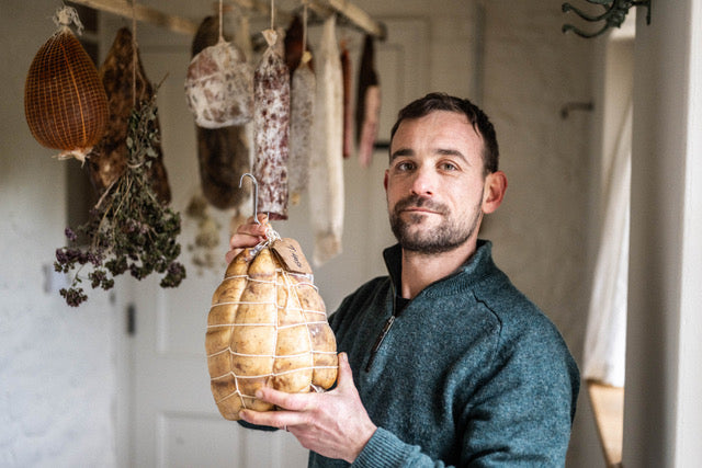 Christmas organic charcuterie selection