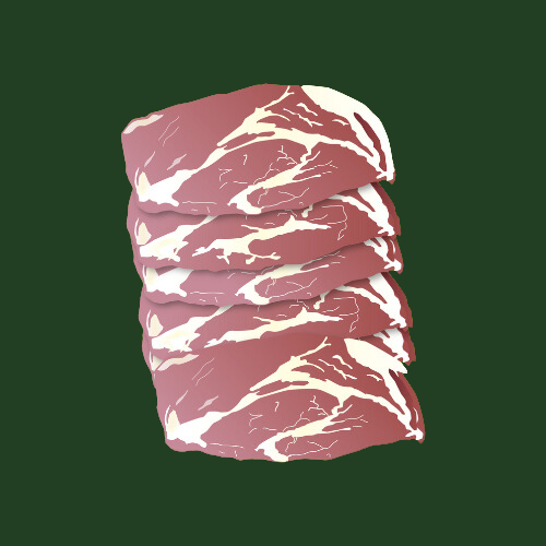 Christmas Organic Smoked Collar Bacon