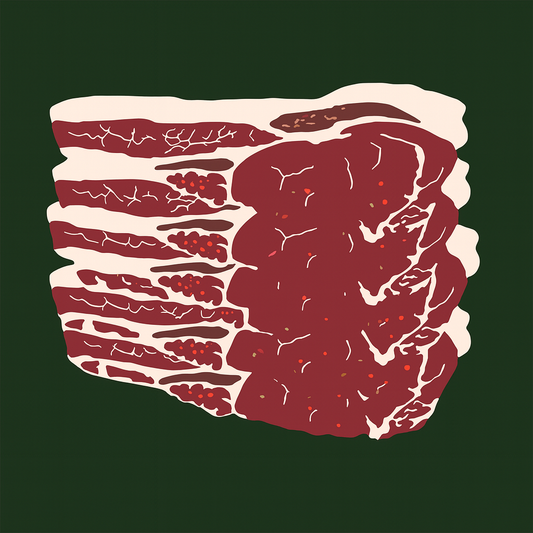 Christmas nitrate free organic back bacon