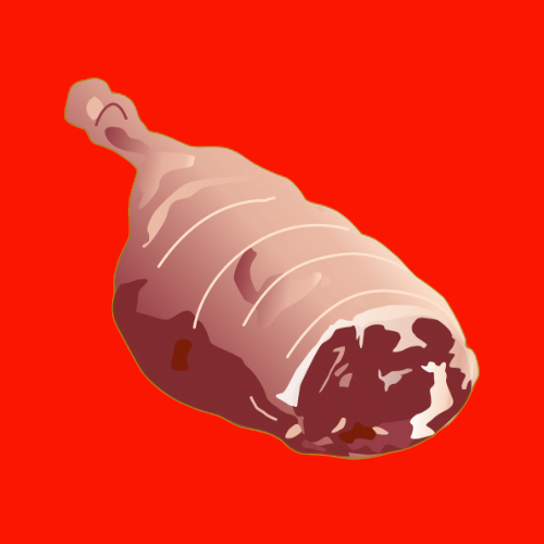 Christmas organic leg of lamb