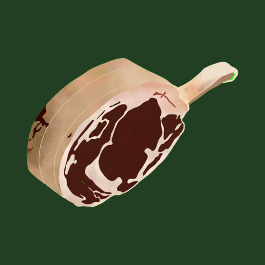Pasture fed organic côte de boeuf ++