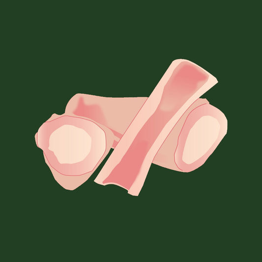 Christmas organic marrow bone