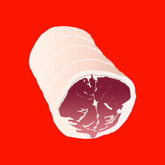 Christmas organic rolled shoulder of lamb